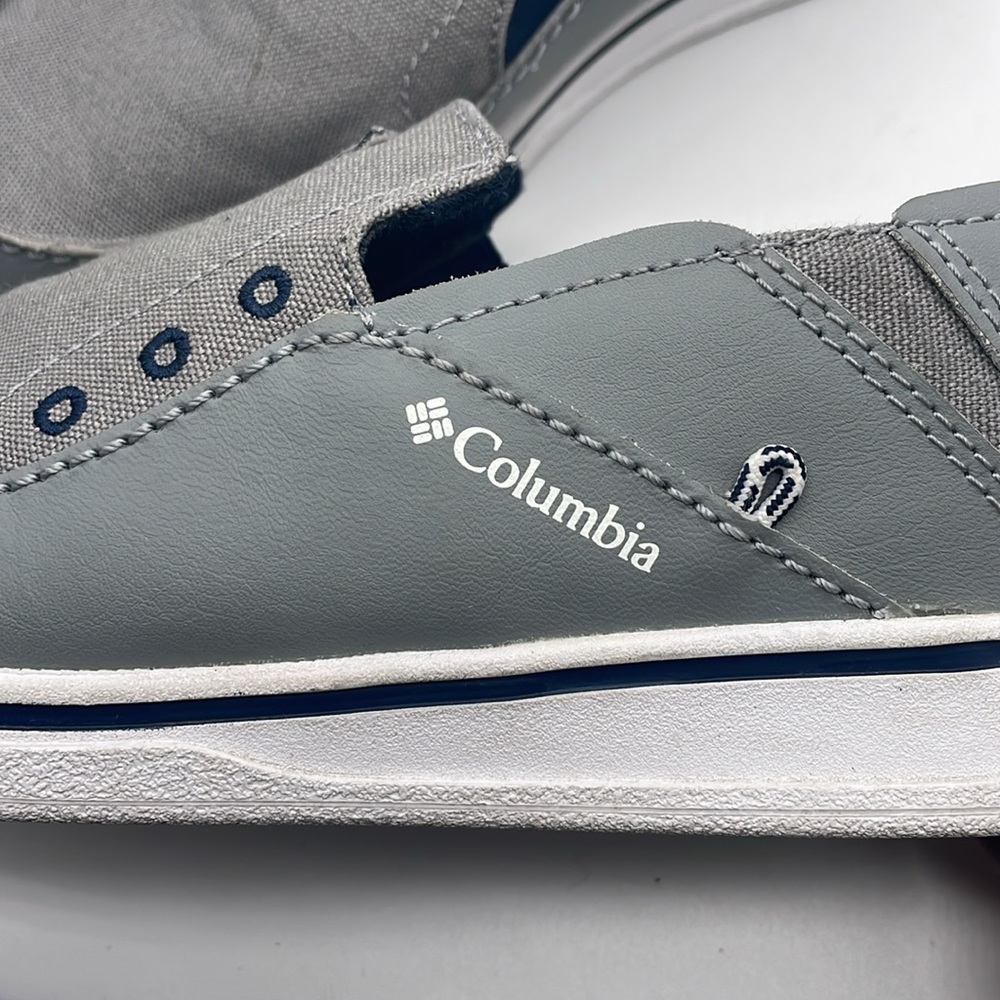 Columbia PFG Boat Shoes Sz 6 women’s grey non-marking Omni grip - Picture 3 of 12